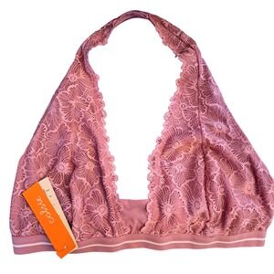 Colsie‎ XXL Enamel Rose Lace Cheeky Panties Lingerie Underwear Open Back